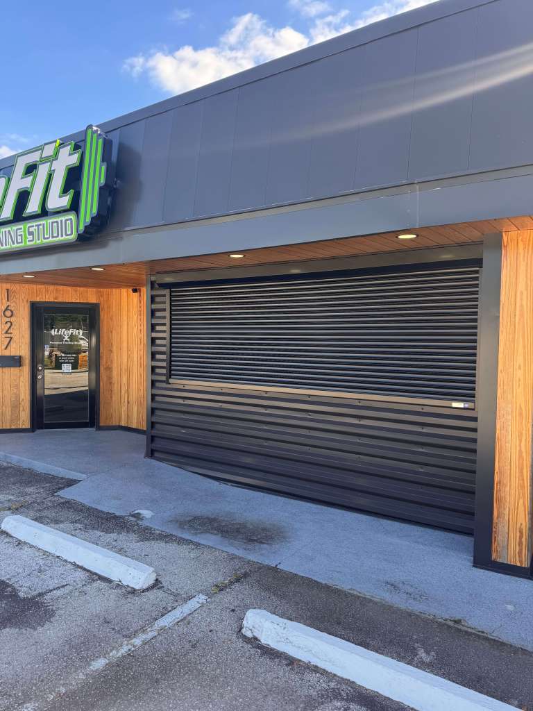 Security shutter image Security shutter